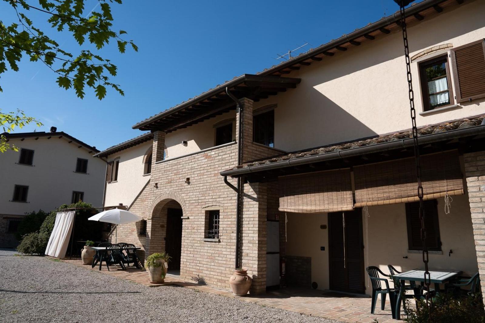 Podere Casenove Citerna Buitenkant foto